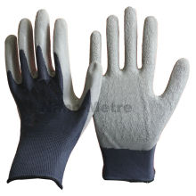 MSAFETY 13g polyester liner froissé latex enduit de bonnes gants de main de préhension